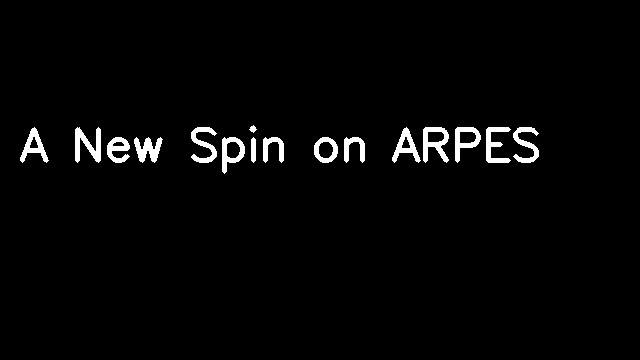 A New Spin on ARPES