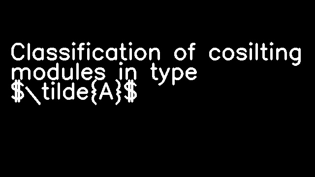 Classification of cosilting modules in type $\tilde{A}$