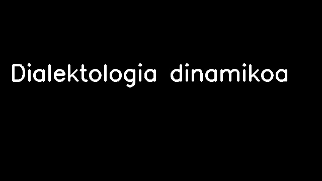 Dialektologia dinamikoa