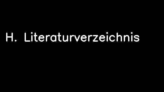 H. Literaturverzeichnis